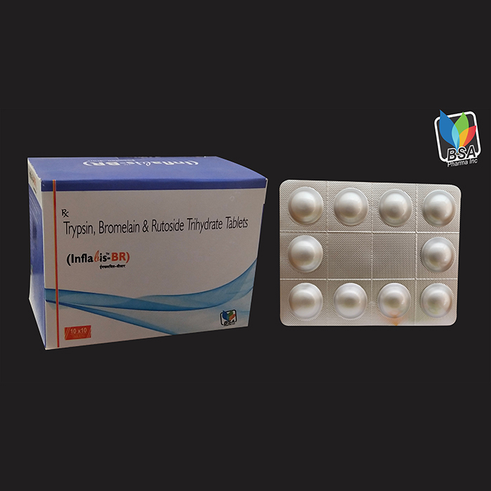  Inflabis BR Tablet Suppliers, Exporter in Punjab