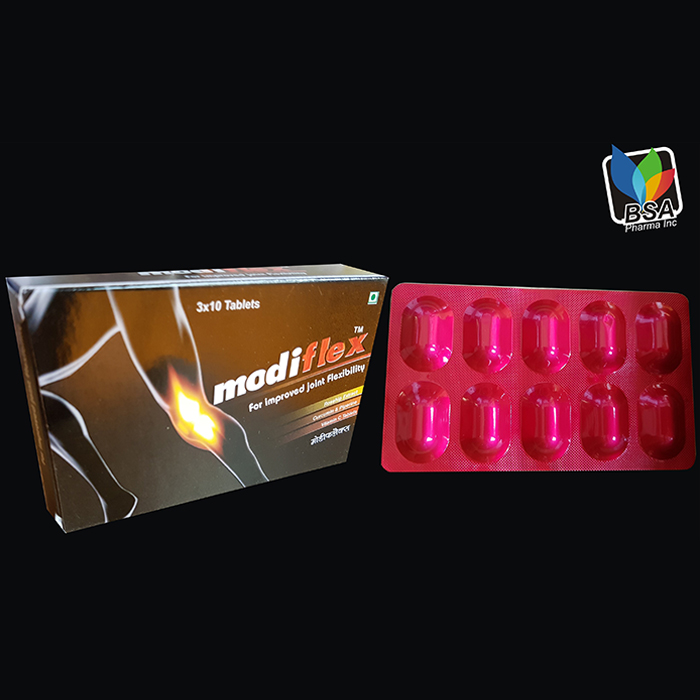  Modiflex E Tablet Suppliers, Exporter in Dadra And Nagar Haveli And Daman And Diu