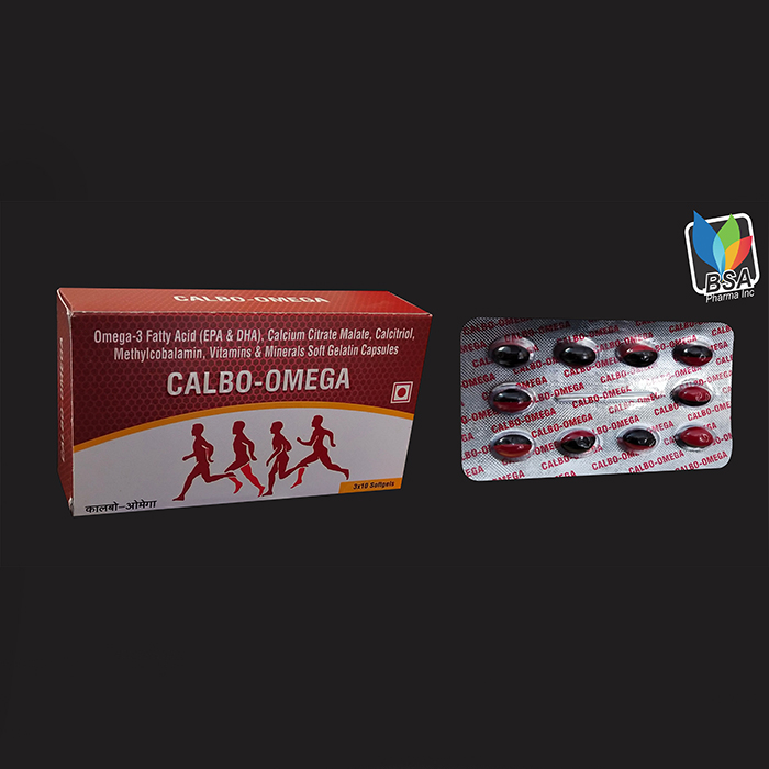 Calbo Omega Capsules Suppliers, Exporter in Tamil Nadu