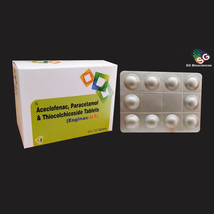Esginac MR Tablet Suppliers, Exporter in North And Middle Andaman