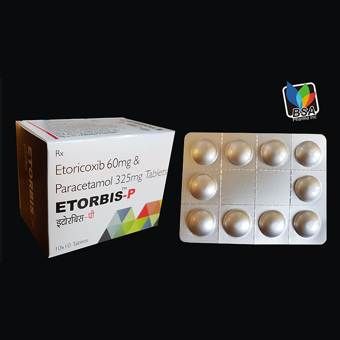 Etorbis P Tablet Suppliers, Exporter in Dadra And Nagar Haveli And Daman And Diu