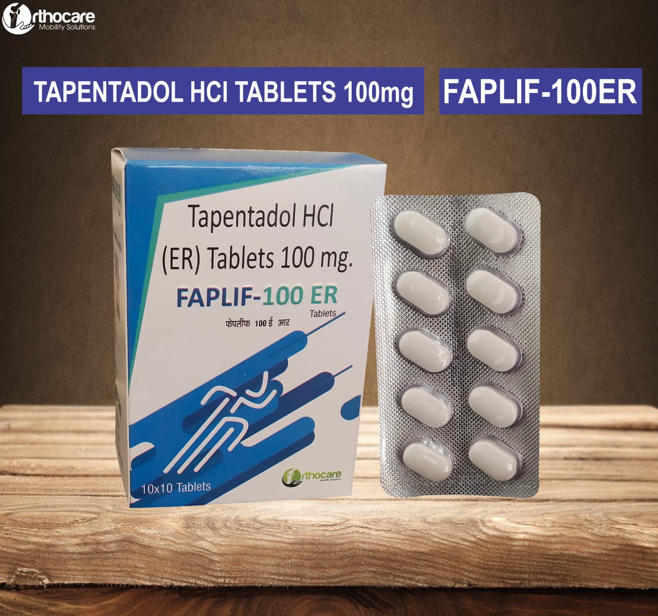 Faplif 100 ER Tablet Suppliers, Exporter in Chandigarh