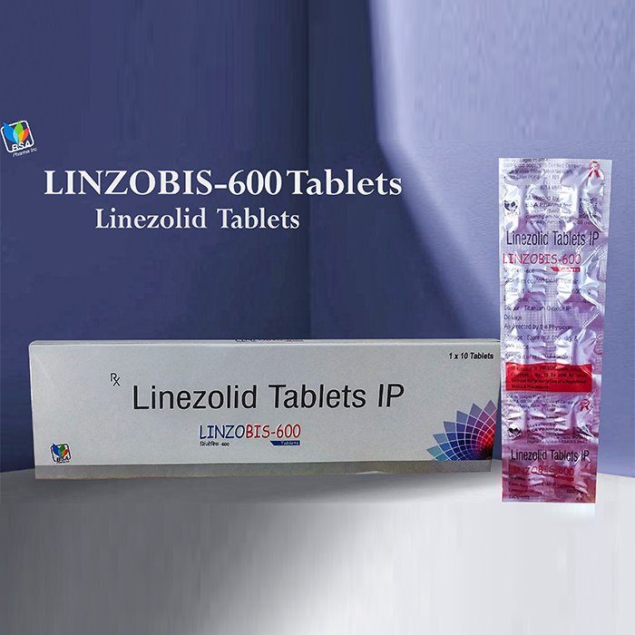 Linzobis 600 Tablet Suppliers, Exporter in Rajasthan
