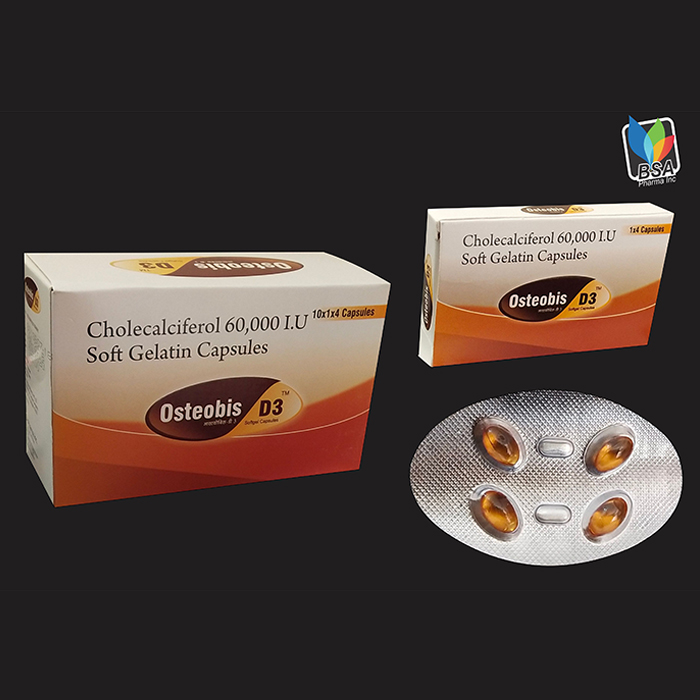 Osteobis D3 Capsules Suppliers, Exporter in Odisha