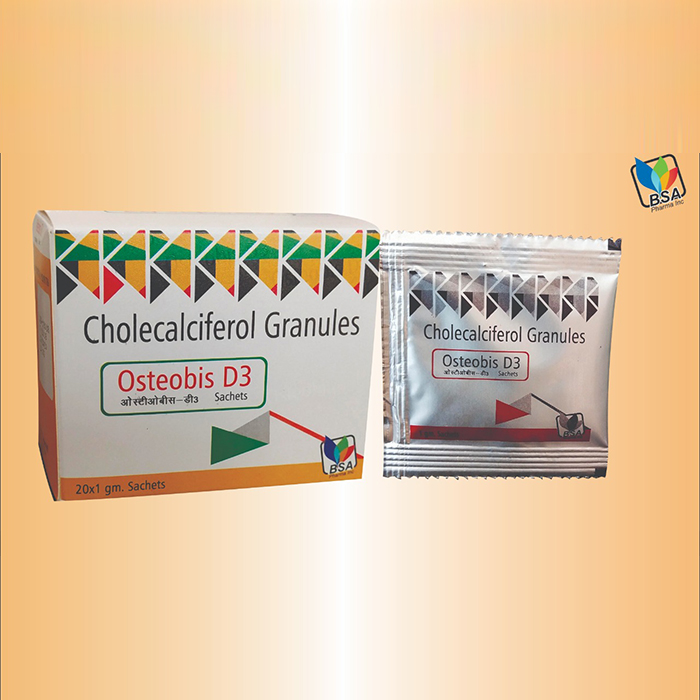 Osteobis D3 Sachets Suppliers in Chandigarh