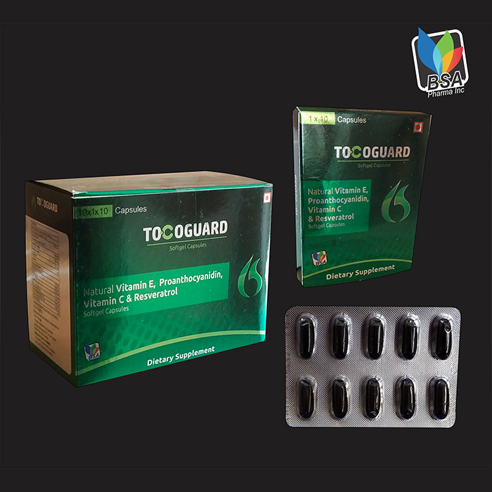 Tocoguard Capsules Suppliers, Exporter in Karnataka