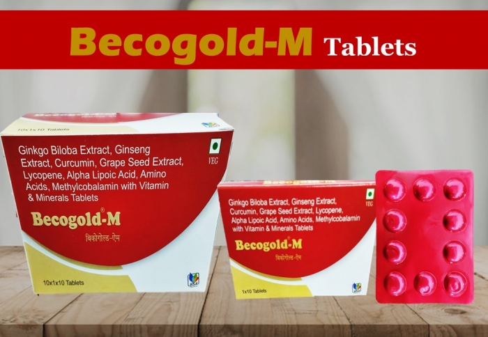 Becogold M Tablet Manufacturer, Exporter in Ambala