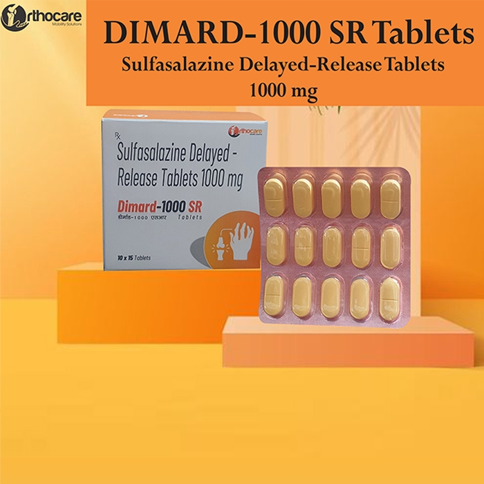 Dimard 1000 SR Tablet Suppliers, Wholesaler in Ambala